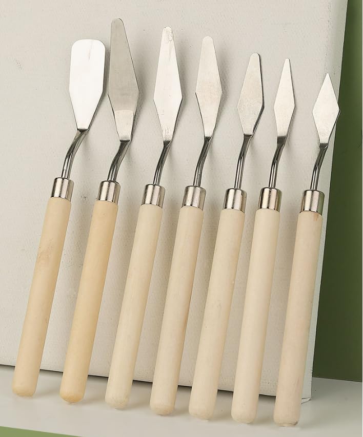 Rackii 7pcs Artist Palette Knives