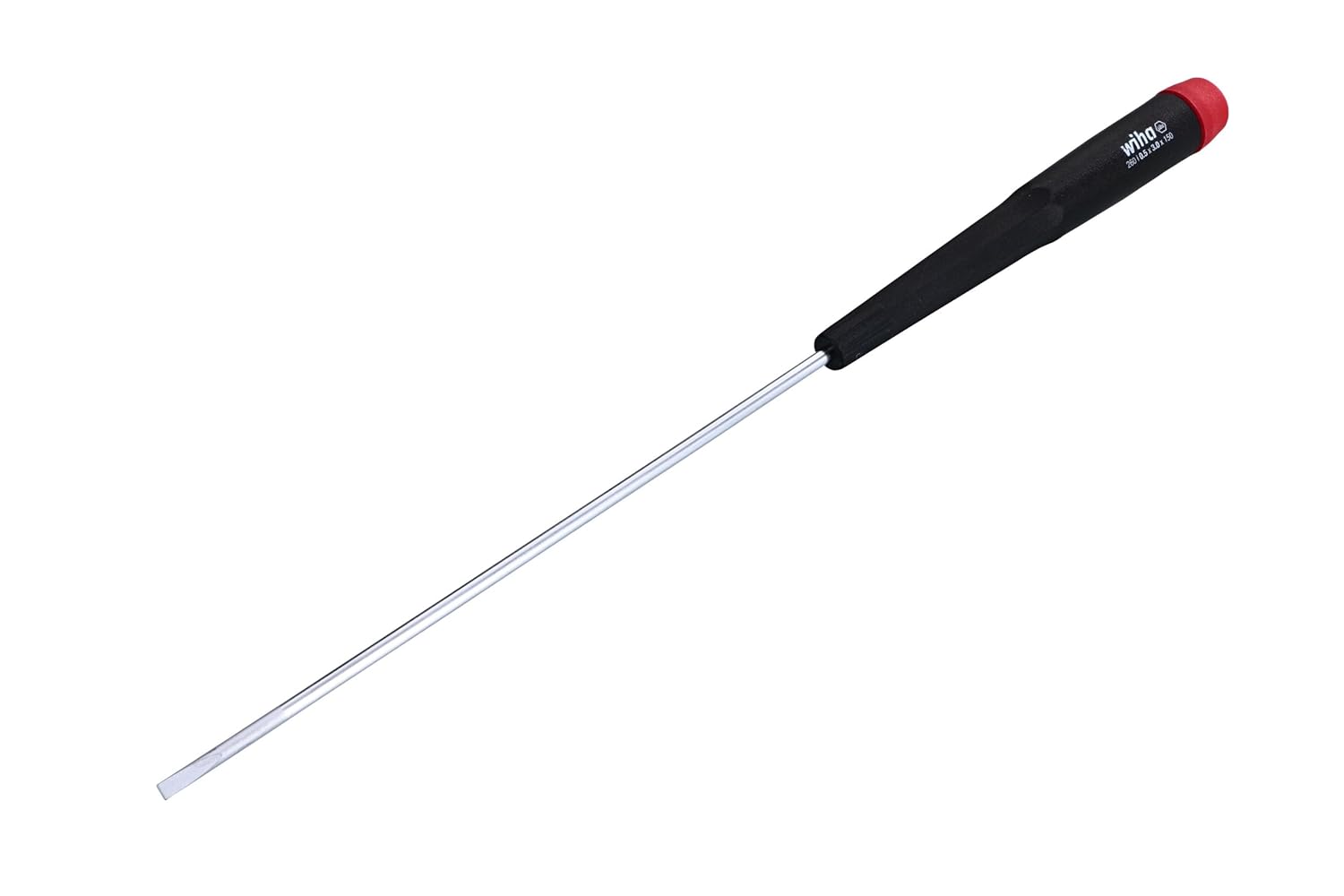 Wiha 26034 Slotted Screwdriver with Precision Handle, 3.0 x 150mm