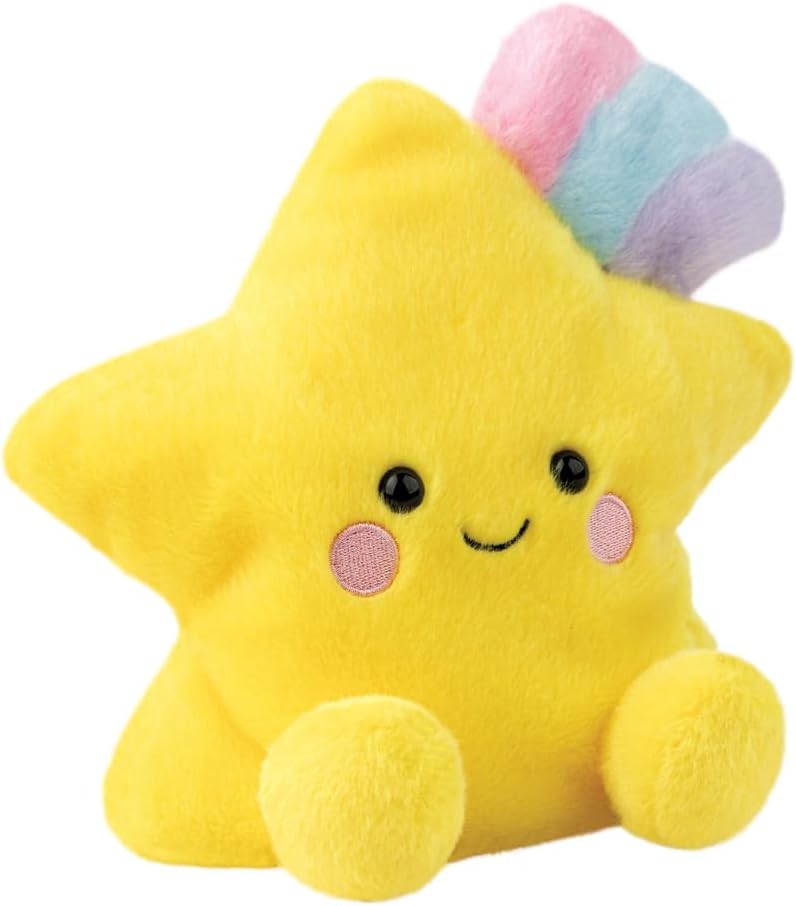 AURORA, 61544, Palm Pals Pisces Star 8In Medium, Soft Toy, Yellow