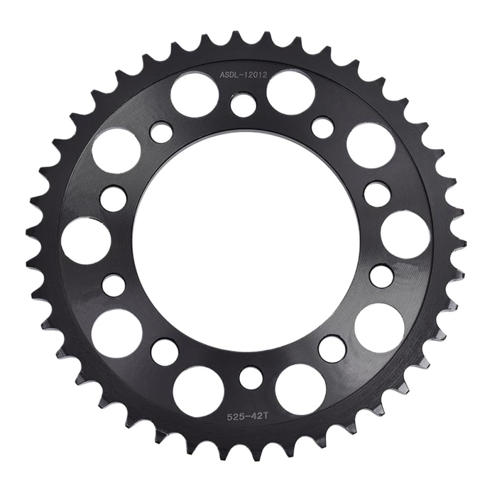 Engranaje de piñón trasero 525 42T compatible con CBR650 CBR650F VT750 VLX750 VT VLX 750 CBR900 CBR900RR CMX1100 CB600 CBF600