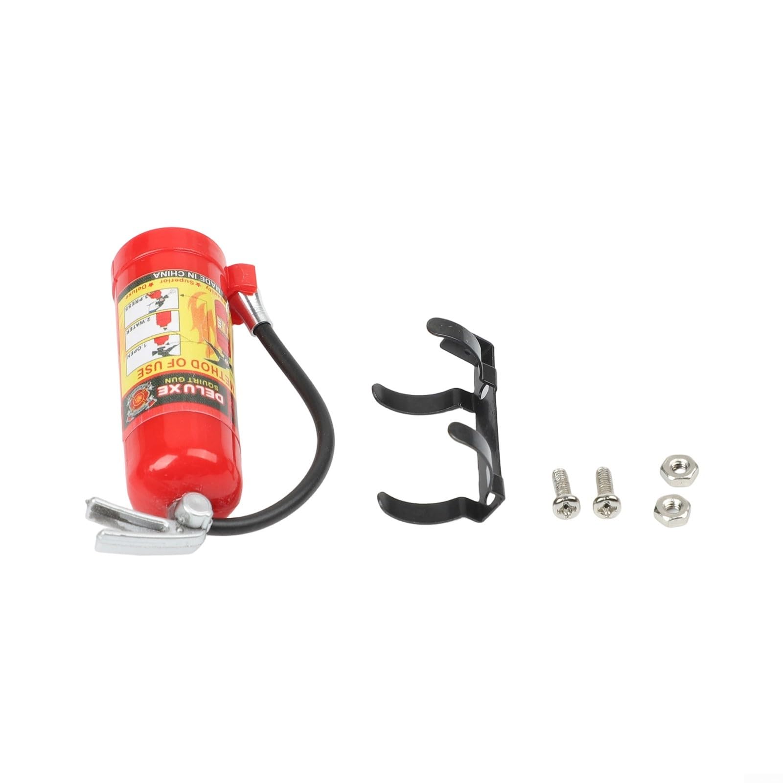 PureBowlic Fire Extinguisher Themed RC Accessory for 1/8 1/10 Rock Crawlers Designed to Work with For Axial SCX10 Body Configuration