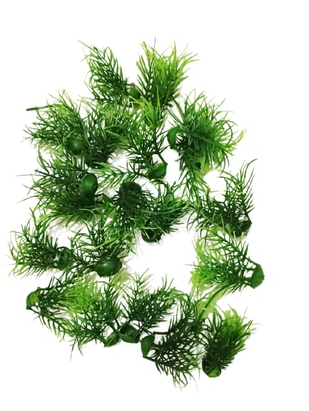 Chuz N Pick Artificial Mini Plastic Grass for Project Making and Decoration (30 Pieces)