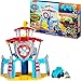 LA PAT' PATROUILLE – PLAYSET QUARTIER GENERAL PAT' PATROUILLE – Univers Jouet Avec Effets Sonores Dino Rescue avec Figurines Dinosaure et Rex – 6059295 – Paw Patrol – Jouet Enfant 3 Ans et +