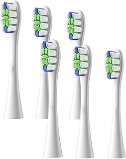 6 Pcs Replacement Brush Heads，Compatible For Oclean PRO /F1/Z1/One/ Air2 Electric Toothbrush Nozzles