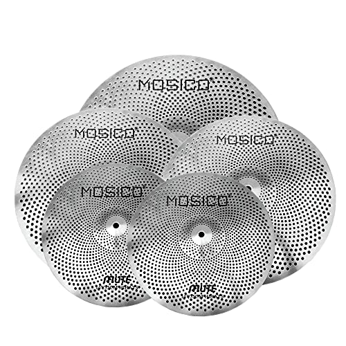 Mosico Mute Cymbal Set Low Volume cymbal set Cymbal set 14'hi-hat+16