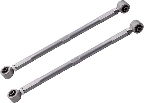 Tuningsworld Brazo de inclinación ajustable +- 3 para Mini Cooper 2002-2013 R50 R52 R53 R56 R57 R58 R59 R60 R61, brazo de control de curvatura