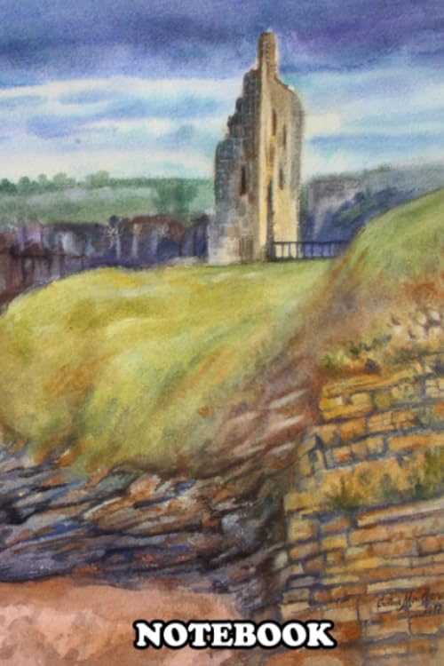 Notebook: This Landscape Is Inspired By The Ruins Of Ballybunion , Journal for Writing College Ruled Size 6" x 9", 110 Pages