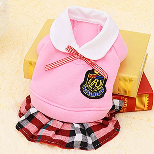 Disfraz camiseta para perro chihuahua XL rosa miniatura 4