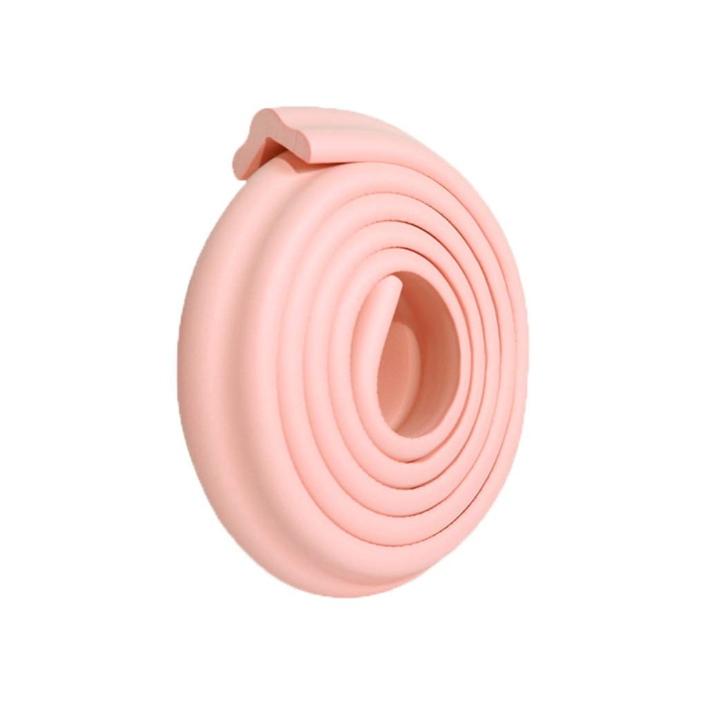 dfEDRd Safety Corner Guards, 2M×3 Thickening +10 Corner Guard for Edge Protection of Prevent Collision(Roze)