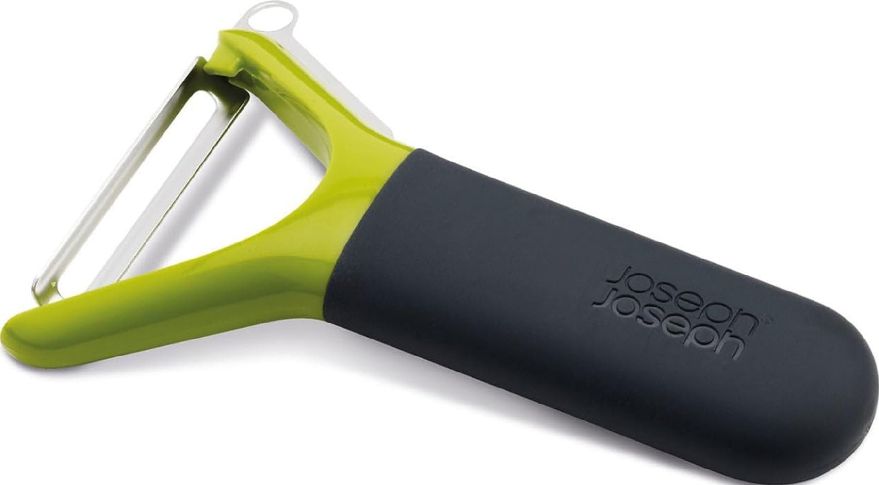 Joseph Joseph Y Shaped Stainless Steel Peeler, Vegetable Peeling, Potato Eye Remover & Scraping Blade, Dishwasher Safe - Green