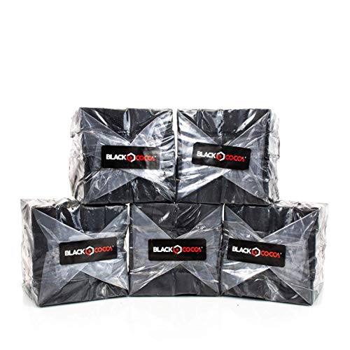 Blackcocos BLACKCOCO?s | 5KG | Gastro | Premium Kokosnuss Naturkohle für Shisha & BBQ [Shisha Kohle]