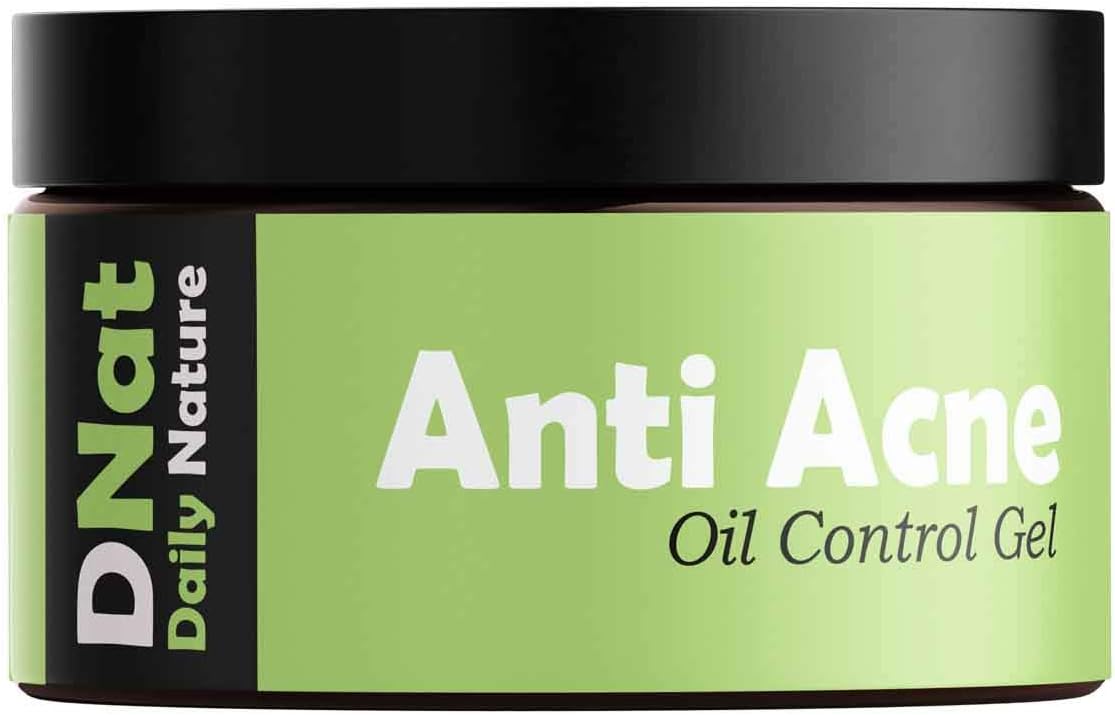 DNat Daily Nature Anti Acne Oil control Gel|Enriched with Kasturi Manjal,Neem, Tulsi and Tea Tree| 50g