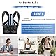 ZINUU Haltungskorrektur Rücken Herren Damen: Rückenstützgürtel - Back Posture Corrector Haltung Korrektur Gurt für Herren und Damen - Verstellbare und Atmungsaktive Haltungstrainer (47-52)