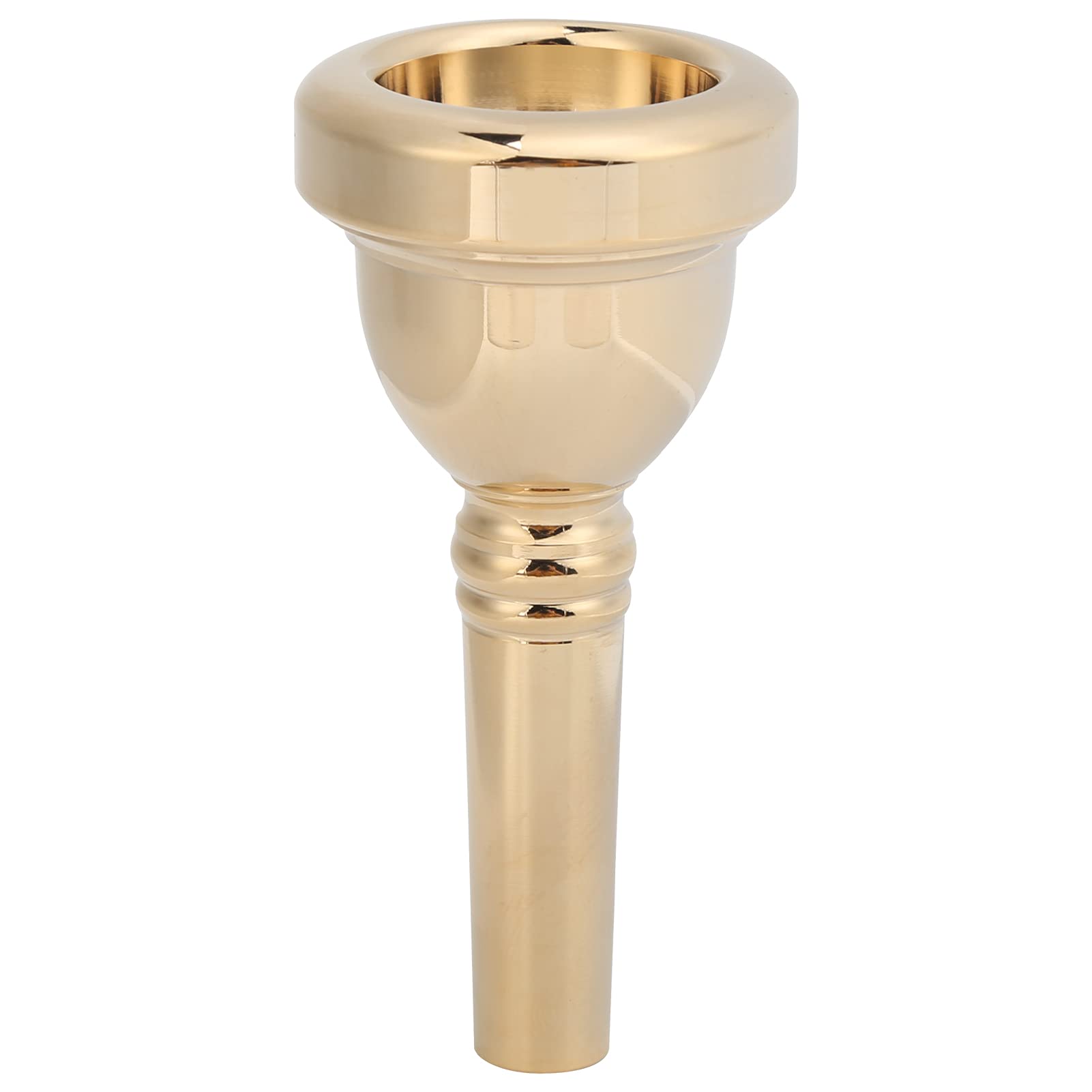 Tenorhorn-Mundstück, Standard 1/2 Zoll Kupferhorn-Mundstück Ersatz für Tenor für Posaune (GOLD)