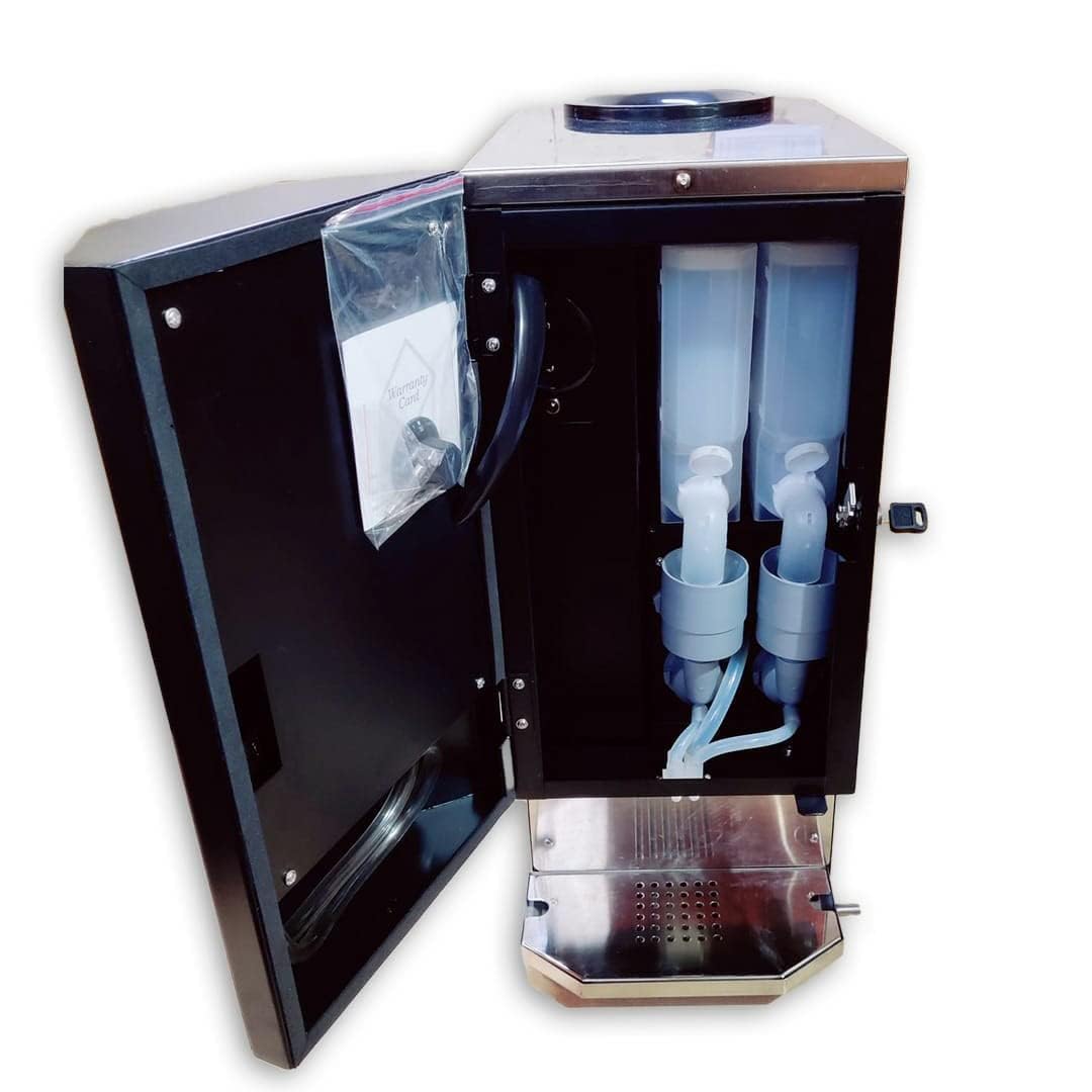 Tea Coffee Machine 2 Lane, Fully Automatic coffee Vending Machine with 4 year warranty.