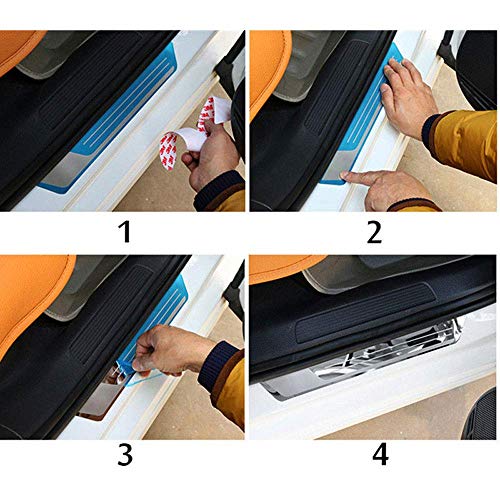 AIYING Acciaio Inossidabile, 4 Strisce Soglia per