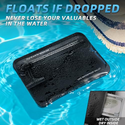 KOSMCCO Estuche Impermeable Hermético para Tarjetas, Efectivo y Llaves miniatura 4