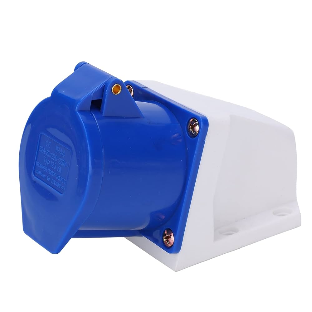 3 Phase Industrial Electrical Gwiec RJ45 Connector Male Female 32AMP Socket With Low Price - Industrial Plug, Commando Socket