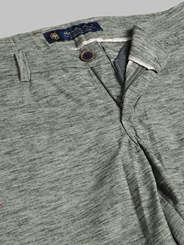 Image of Majestic Man Men's Slim Fit Mid Rise Casual Comfortable Trousers