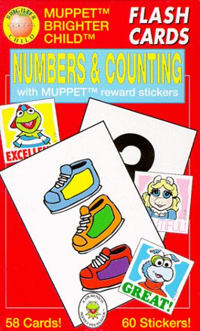 Numbers & Counting/Flash Cards With Muppet Reward Stickers | Amazon.com.br