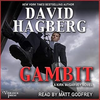 Gambit Audiolibro Por David Hagberg arte de portada