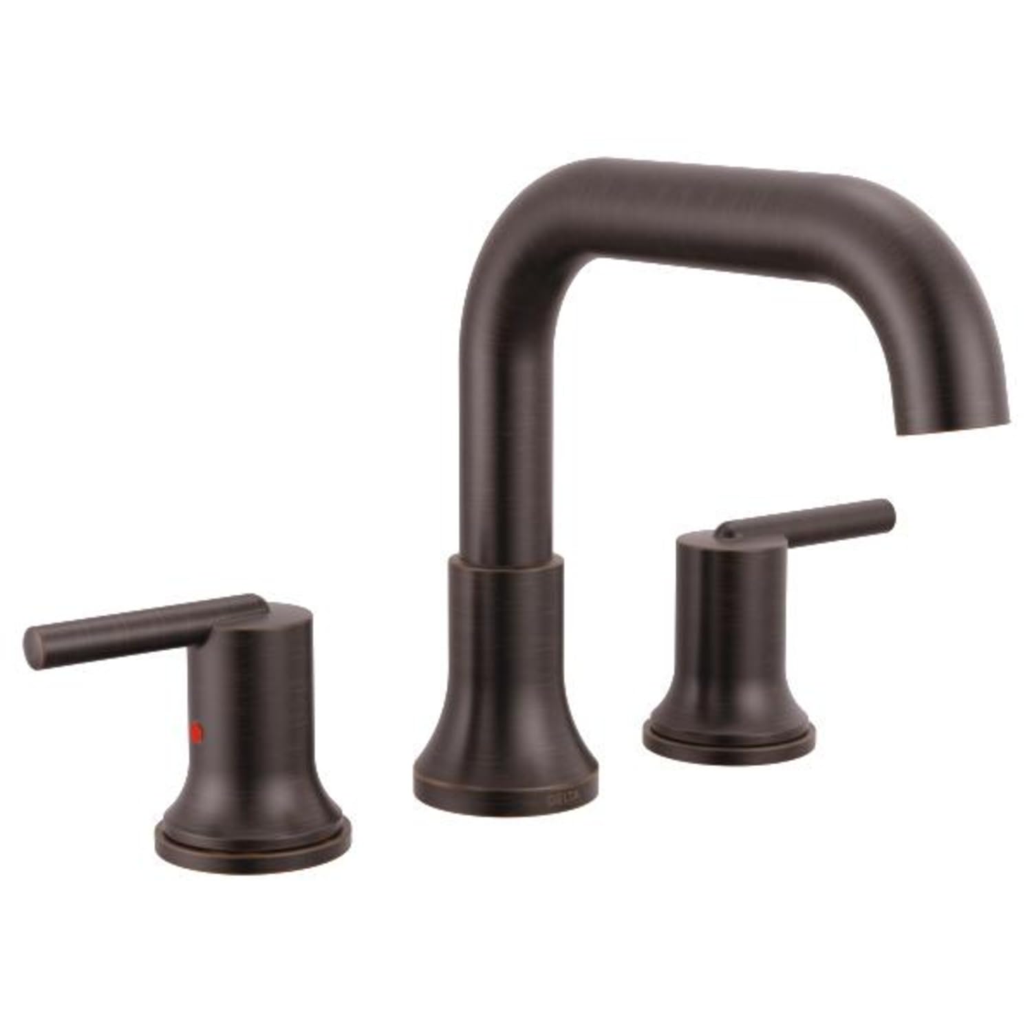 Delta Faucet Trinsic Roman Tub Trim - Deck Mount Tub Faucet - Bath Trim Kit with Rigid Spout