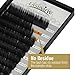 Lashview Eyelash Extensions Individual Lashes 0.20mm D Curl Mix Tray Ellipse Flat False Extremely Mink Lashes Soft Application-friendly Lashes