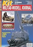  Kit Militär Modell Journal 3/2004 - SdKfz 162 Panzerjäger 39, Panzer 38(t), Eisenbahngeschütz \
