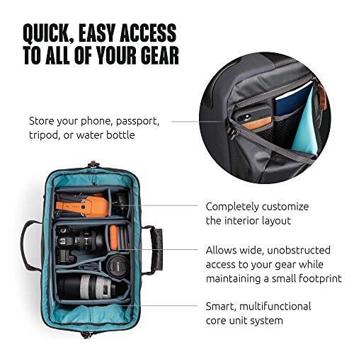Maleta de viaje Shimoda Carry-On Roller v2 21 pulgadas negra miniatura 4