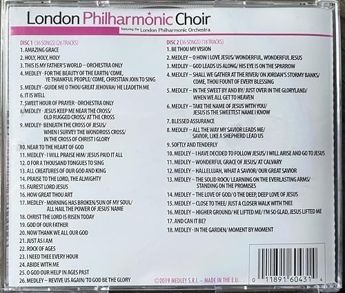 Sings the Best of Hymns & Gospel (Audio CD) London Philharmonic Choir