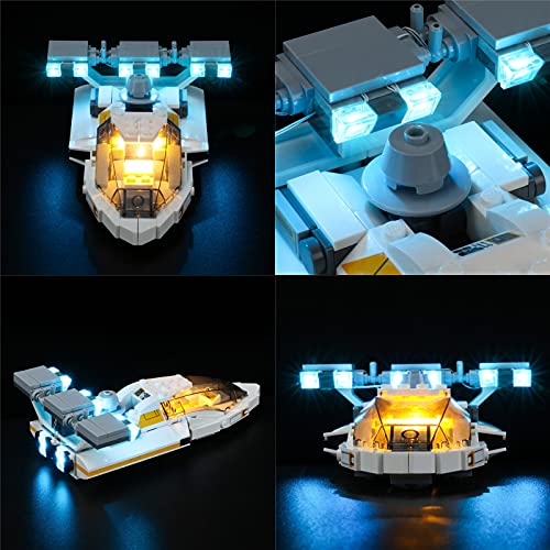 Lichtset für (Star Wars Mos Eisley Cantina) Bausteine Modell - kompatibel mit Lego 75290 (Nicht inklusive des Modells) – Bild 4