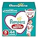Diapers Size 6, 44 Count - Pampers Pull On Cruisers 360˚ Fit Disposable Baby Diapers with Stretchy Waistband, Super Pack