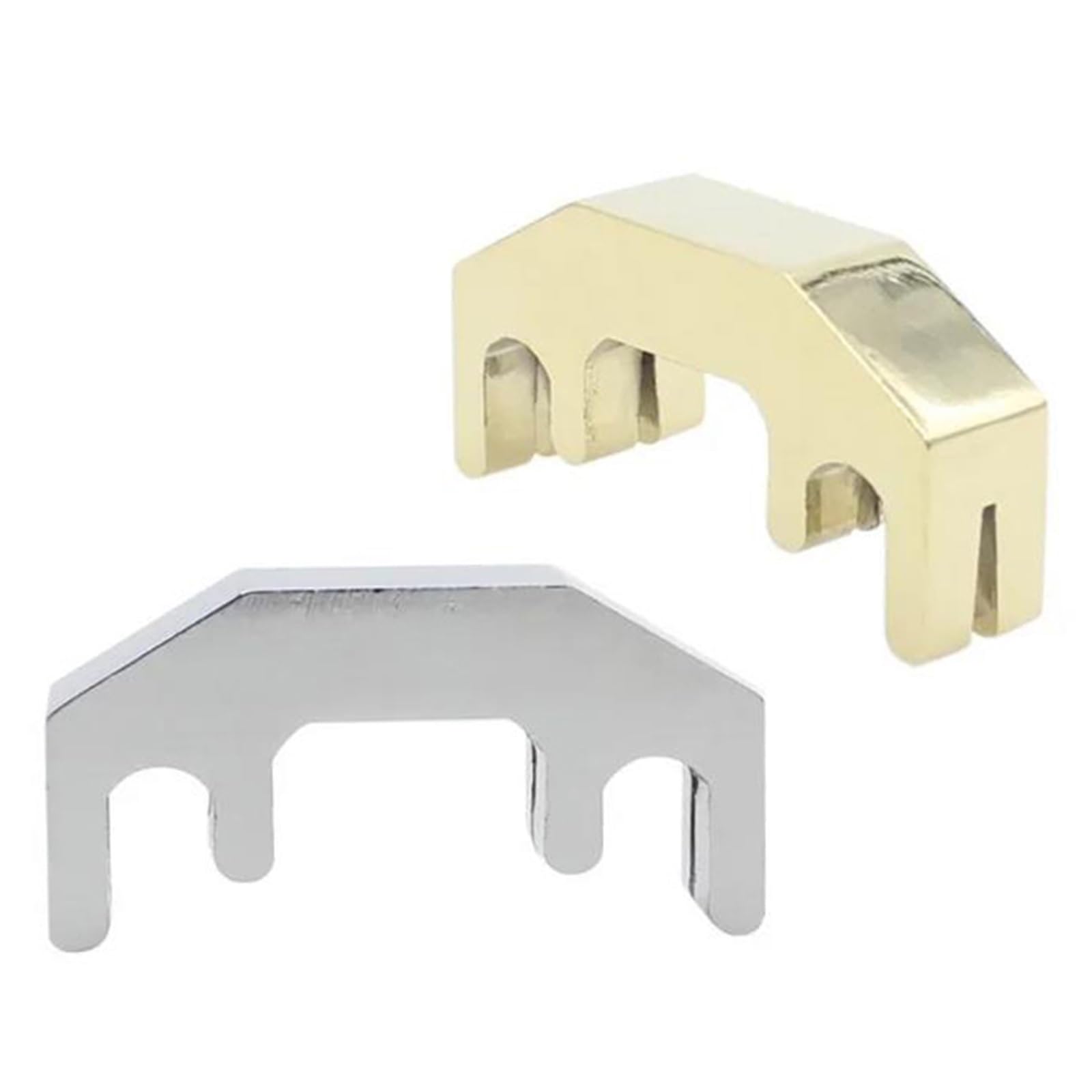 Professionale Accessori Per Violino Sordina Professionale Per Violino Silenziosa In Metallo Pesante 4/4(Gold)