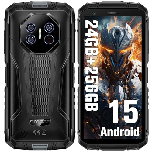 DOOGEE Fire 3 Ultra Outdoor Smartphone Android 15, 24GB RAM+256GB ROM/2TB Outdoor Handy Ohne Vertrag, 8350mAh Octa Core, 16MP+20MP Night Vision, 5.5\" Baustellenhandy, Fingerabdruck/Face ID/IP68/NFC DOOGEE Fire 3 Ultra Outdoor Smartphone Android 15, 24GB RAM+256GB ROM/2TB Outdoor Handy Ohne Vertrag, 8350mAh Octa Core, 16MP+20MP Night Vision, 5.5\" Baustellenhandy, Fingerabdruck/Face ID/IP68/NFC