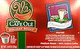 HEB Cafe Ole' Holiday Roast Single Serve Coffee Cups 12 Per Box - Medium Roast (Pack of 4 Boxes - 48