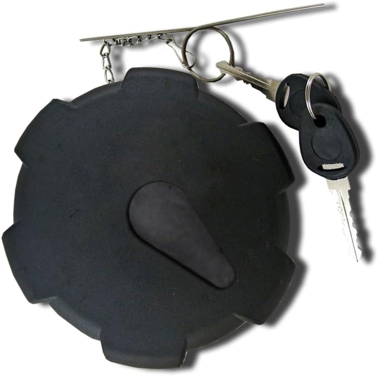 ArdillionArdillion BLACK FUEL TANK CAP PETROL DIESEL TRUCK LORRY TRAILER MAN TGA TGX TGS - 2 KEYS/OEM 0004711230 0004700405 81122106027 20392751