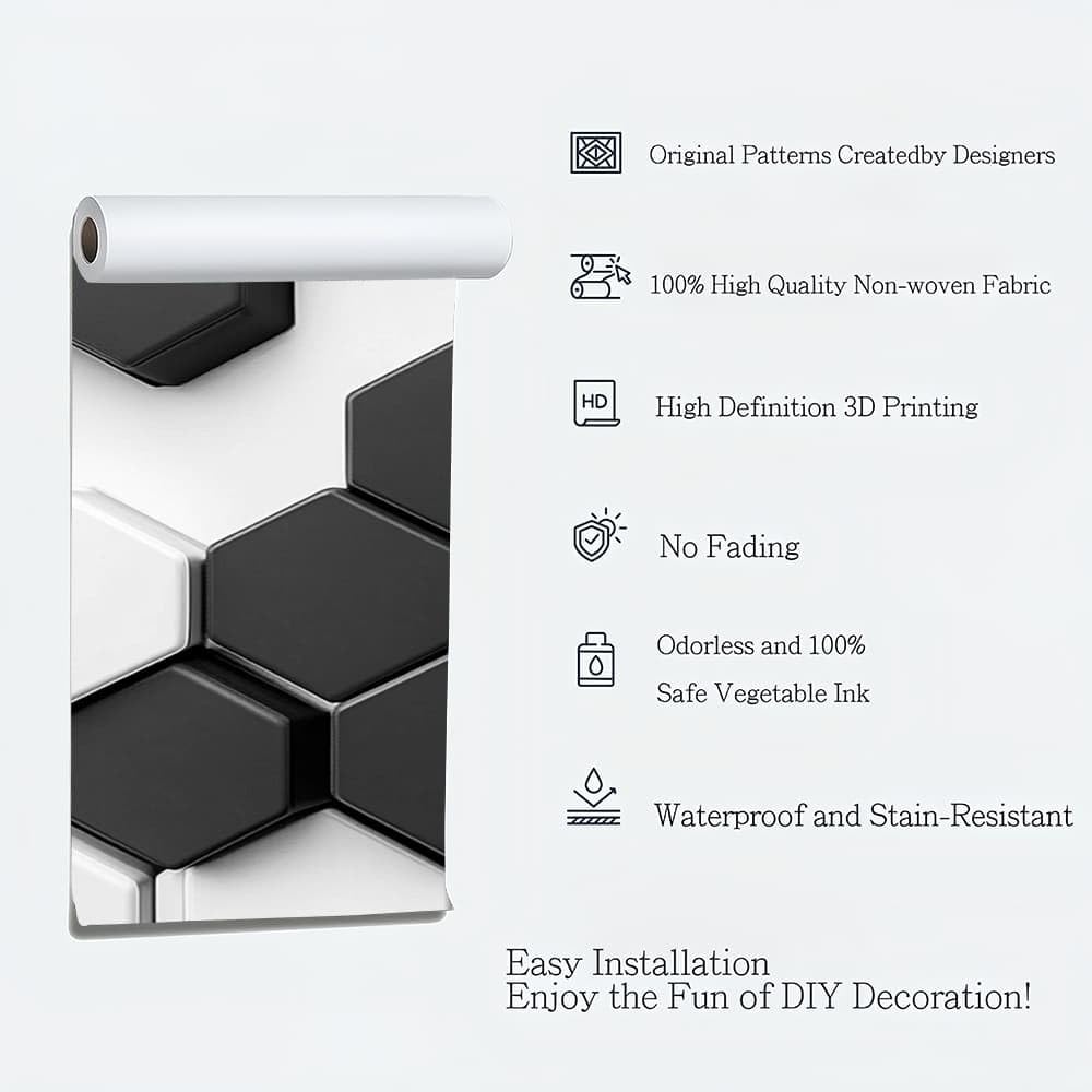 Wodoodporna tapeta 3D mural 400 x 280 cm 3D geometryczny plaster miodu dekoracja domu zdejmowana fototapeta biała HD nietkane murale bezszwowe łączenie ochrona przed promieniowaniem UV naklejki