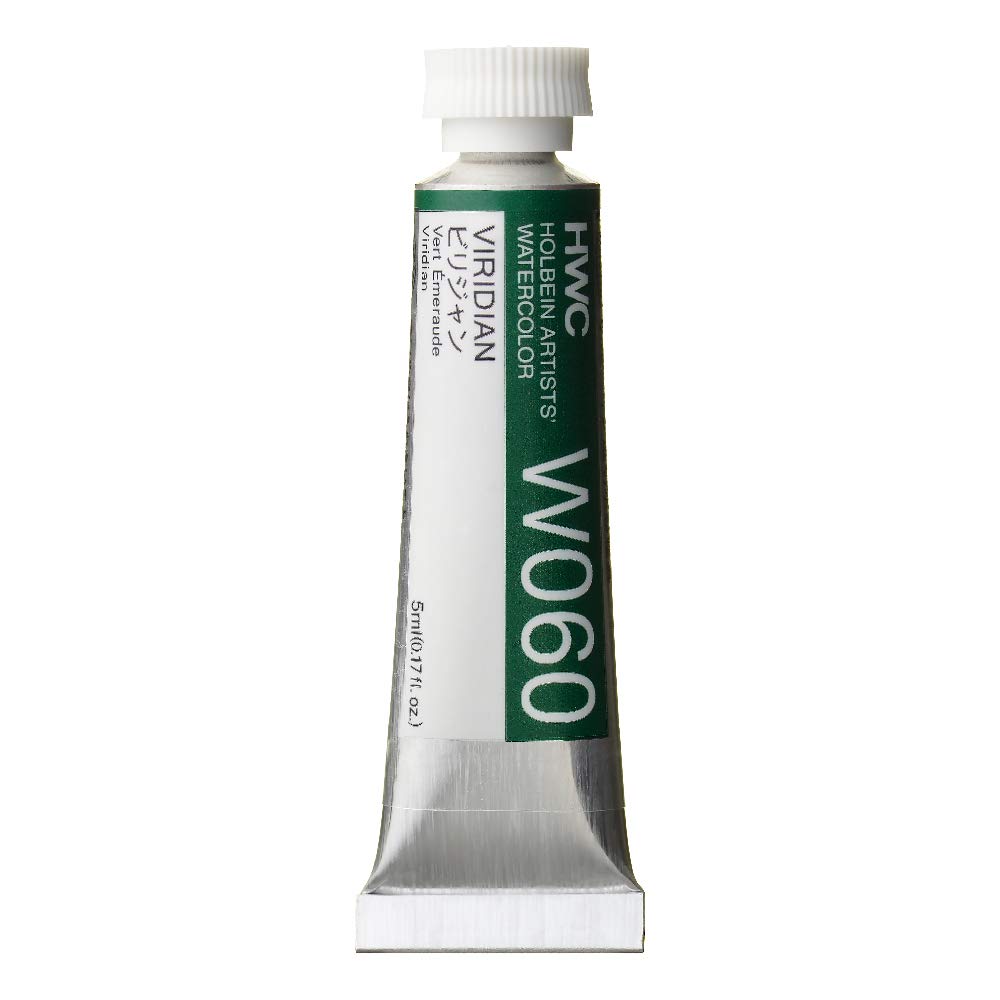 Amazon | ホルベイン 透明水彩絵具 5ml W060 ビリジャン | 絵具 通販