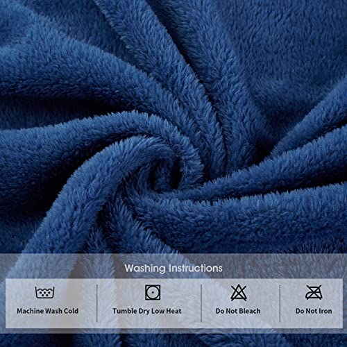 FashGudim Mens Robe Plush Robes for Men Warm Soft Fleece Bathrobe Calf Length Shawl Collar Short House Robes with Pockets4