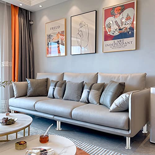 LOVEM Piedini per Mobili Argento, 4 Gambe per