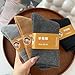 HUBGFEQ 2 Pairs Winter Super Thick Thermal Socks Wool for Men Women Solid Merino Wool Socks Cold Snow Warm-Black