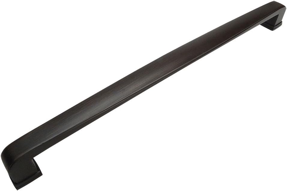 Cosmas® 4392-12ORB Oil Rubbed Bronze Modern Oversized Cabinet Hardware/Appliance Handle Pull - 12" Inch Hole Centers