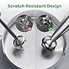 Immersion Blender Handheld Corded Hand Blenders Set 1100W, Trigger Variable Speed 5 in 1 Stick Emulsifier with Chopper, Whisk and Frother for Soup, Baby Food and Smoothies #4