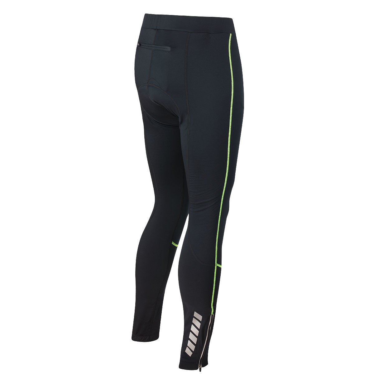 Airtracks Herren Winter Radtrikot Set Pro Windstopper - Thermo Fahrradhose Lang Pro + Thermo Fahrradtrikot Langarm Pro