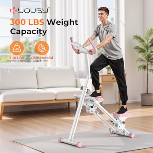 Image of OWLSKY Stair Stepper for Home,Vertical Climber Exercise Machine with Stable Triangular Frame, Smooth & Quiet Motion, Full Body Workout Equipment