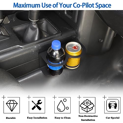 Portavasos para consola Toyota FJ Cruiser 2007-2021 miniatura 4