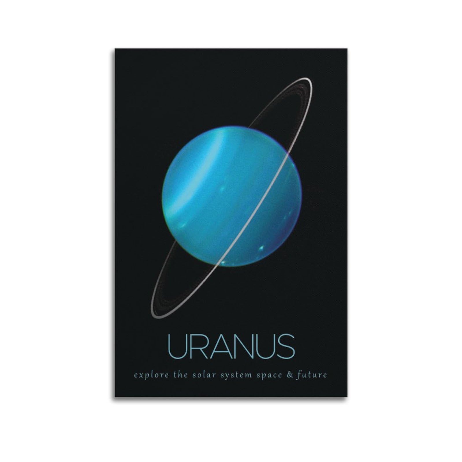 Education Poster The Solar System Poster Uranus Poster Space Poster Classroom Poster Poster Decorative Painting Canvas Wall Posters And Art Picture Print Modern Family Bedroom Decor Posters 12x18inch(