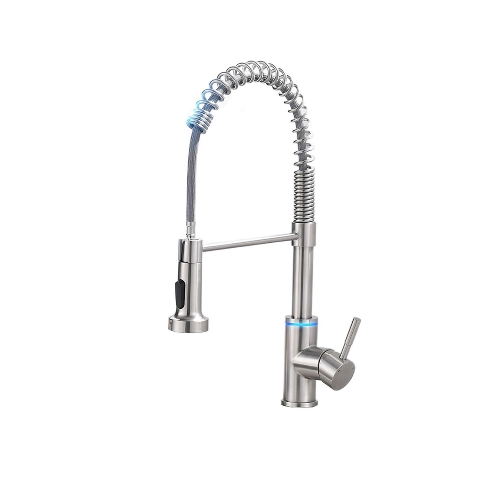 HADECOLL Pull-Out Faucet Smart Touch Kitchen Faucets Crane For Sensor Kitchen Water Tap Sink Mixer Rotate Touch Faucet Sensor Water Mixer Easy To Install,1066-Brush
