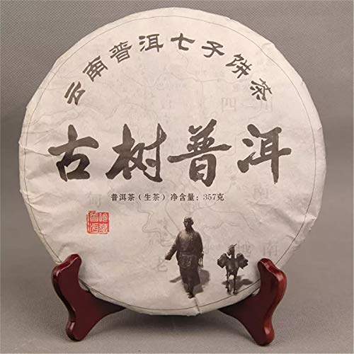 China 357g Primavera Puer Cake Pu Erh Crudo Pu-erh Té verde Hecho a mano Hoja fermentada - Imagen 3