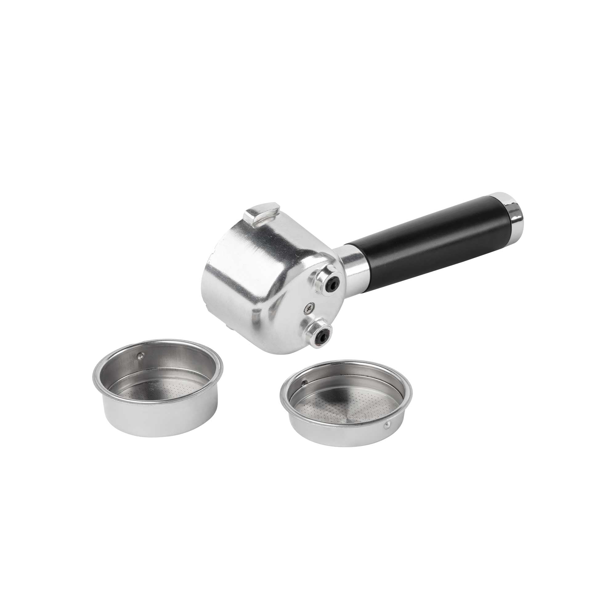 JATA JECA5505 - Cafetera Espresso 20 Bar 1360 W con Pantalla Táctil, Vaporizador de Leche, 1 y 2 Tazas, Depósito 0,9 L, Calienta Tazas, Desconexión Automática